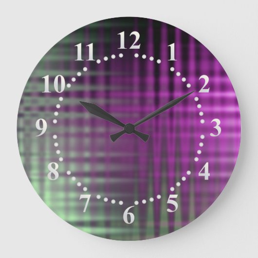 Farbmuster 1 große wanduhr (Vorderseite)