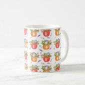 Farbmuster aus Herbstkompositionen  Kaffeetasse (VorderseiteRechts)