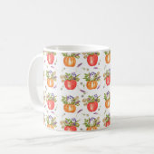 Farbmuster aus Herbstkompositionen  Kaffeetasse (Vorderseite Links)