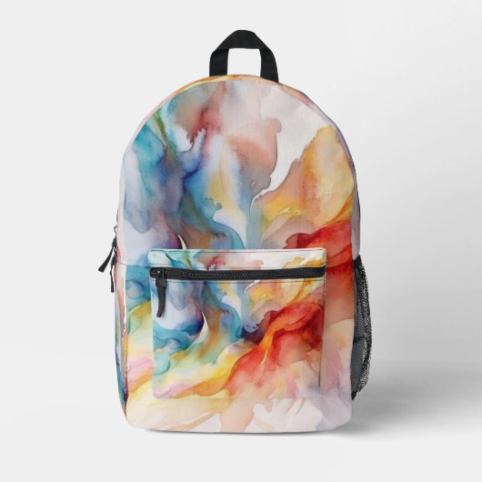 Farbmuster Bedruckter Rucksack (Vorderseite)