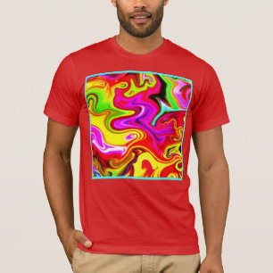 Farbmuster-Burst T-Shirt