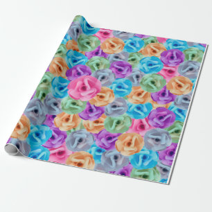 Farbmuster der Blume Geschenkpapier