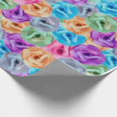 Farbmuster der Blume Geschenkpapier (Ecke)