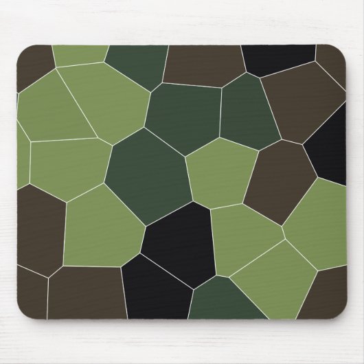 Farbmuster der Camouflage Mousepad (Vorne)