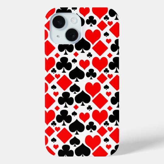 Farbmuster eines Spielkartenspiels Case-Mate iPhone Hülle (Rückseite)