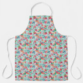 Farbmuster für Blume Schürze (Vorderseite)