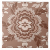 Farbmuster für Blume von Kaffee und Milch Fliese (Vorderseite)