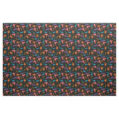 Farbmuster für die Retro-Silhouette des Schwarzen  Stoff (Fat Quarter (45,7 x 55,9 cm))