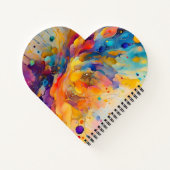 Farbmuster für Spritzer 2 Notizblock (Rückseite)