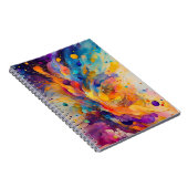 Farbmuster für Spritzer 2 Notizblock (Rechte Seite)