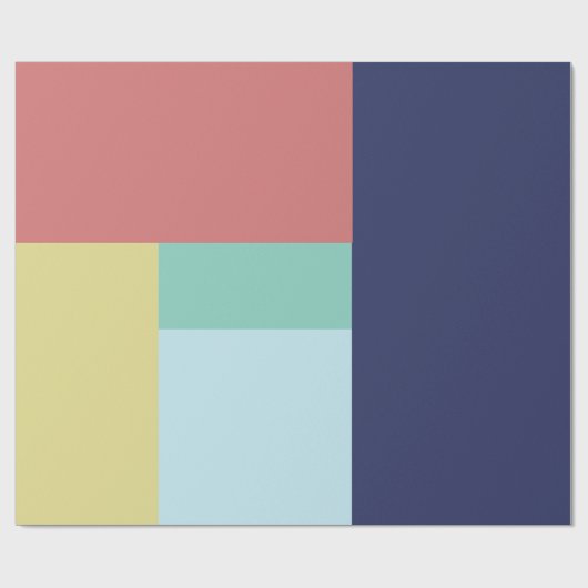 Farbmuster Geschenkpapier (Flach)