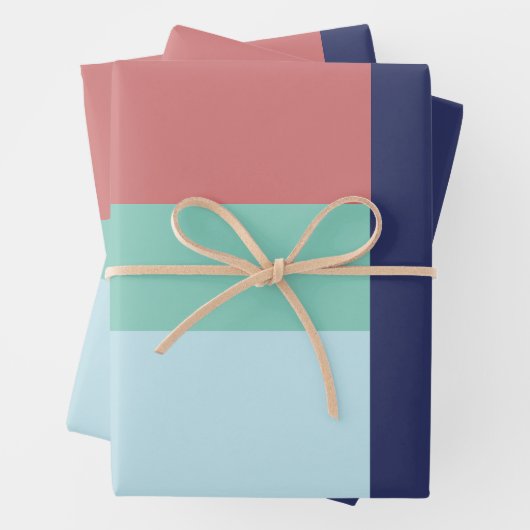 Farbmuster Geschenkpapier Set (Beispiel)