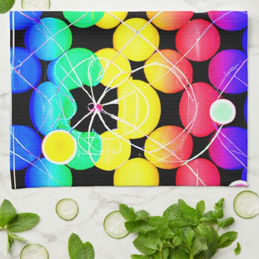 Farbmuster Geschirrtuch (Gefaltet)