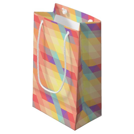 Farbmuster Kleine Geschenktüte (Vorderseite Schrägansicht)