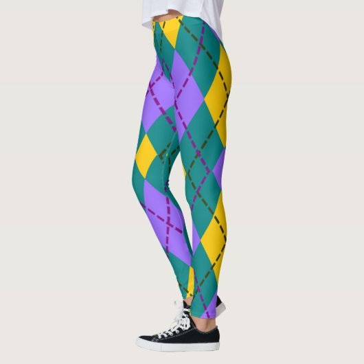 Farbmuster Leggings (Links)