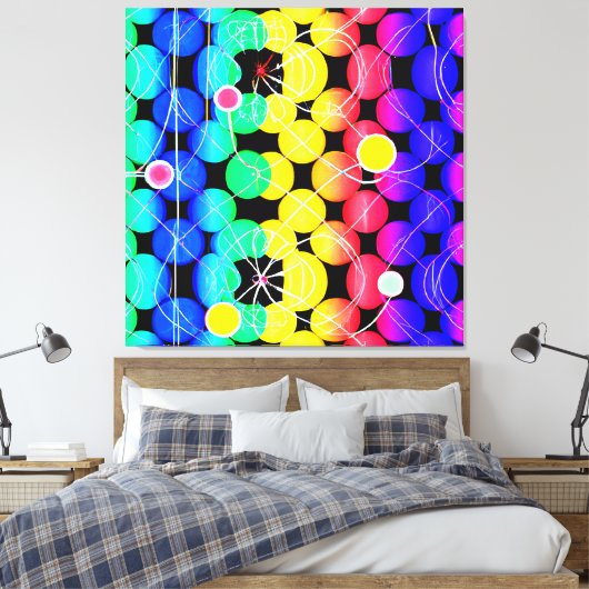 Farbmuster Leinwanddruck (Insitu (Schlafzimmer))