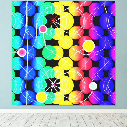 Farbmuster Leinwanddruck (Insitu (Holzboden))