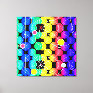 Farbmuster Leinwanddruck