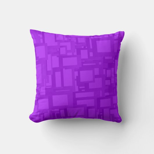 Farbmuster lila geometrisch kissen (Vorderseite)