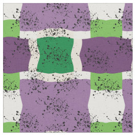 Farbmuster - lila, grün, quadratisch stoff