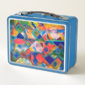 Farbmuster Metall Brotdose (Rückseite)