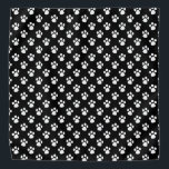 Farbmuster mit weißem Pfosten auf der Untergrundfa Halstuch<br><div class="desc">Haustier Bandana. Mit einem stylischen Hundekuppelmuster auf schwarzem Hintergrund. Die schwarze Hintergrundfarbe kann in jede gewünschte Farbe geändert werden. ⭐ 99% meiner Designs in meinem Geschäft sind in Schichten gemacht. Damit können Sie die Größe und den Text der Grafik und des Textes so anpassen, dass sie perfekt zu jedem Produkt...</div>