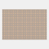 Farbmuster Nr. 3 des Kaffees Geschenkpapier Set (Vorderseite 3)