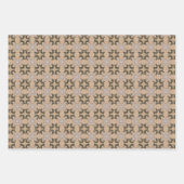 Farbmuster Nr. 3 des Kaffees Geschenkpapier Set (Vorderseite 2)