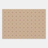 Farbmuster Nr. 3 des Kaffees Geschenkpapier Set (Vorderseite)