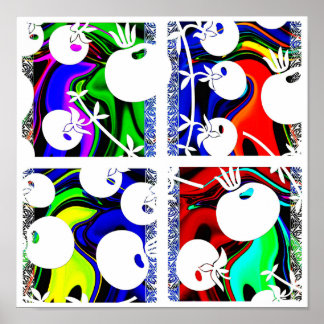 Farbmuster Poster