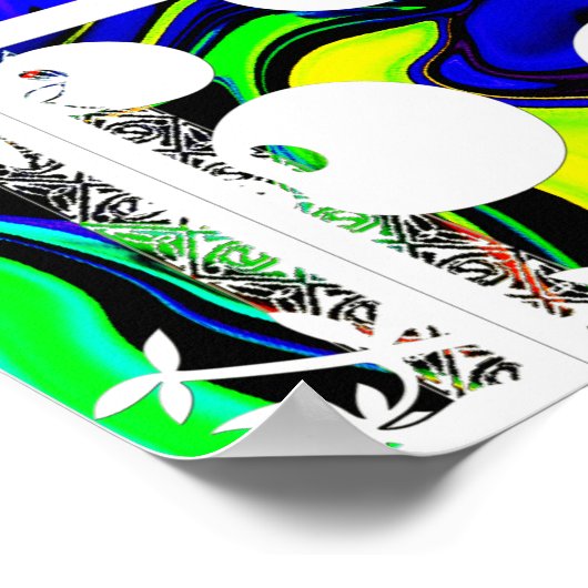 Farbmuster Poster (Ecke)