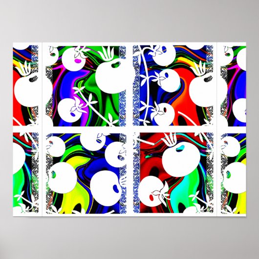 Farbmuster Poster (Vorne)