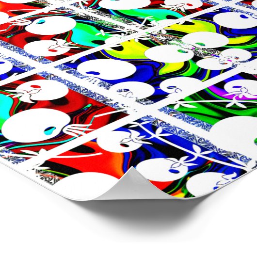 Farbmuster Poster (Ecke)