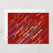 Farbmuster Postkarte (Vorne/Hinten)