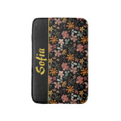 Farbmuster rosa gelb orange badematte (Vorderseite Vertikal)