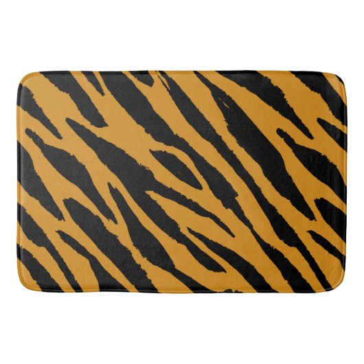 Farbmuster von Tiger-Tieren Badematte (Vorderseite)
