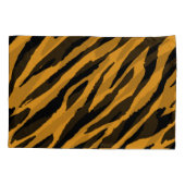 Farbmuster von Tiger-Tieren Kissenbezug (Rückseite-Links)