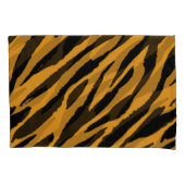 Farbmuster von Tiger-Tieren Kissenbezug (Vorderseite-Links)