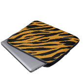 Farbmuster von Tiger-Tieren Laptopschutzhülle (Vorne Knopf)