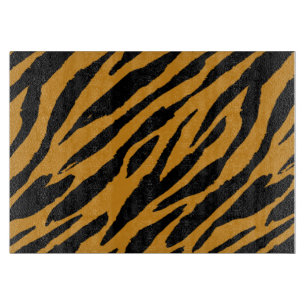 Farbmuster von Tiger-Tieren Schneidebrett