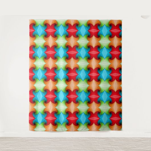 Farbmuster Wandteppich (Vorderseite)