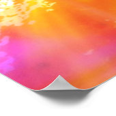 Farbnahtloser Hintergrund gelb, orange Poster (Ecke)