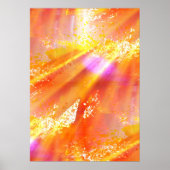 Farbnahtloser Hintergrund gelb, orange Poster (Vorne)