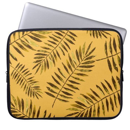 Farbnahtloses Farbmuster mit farbenfrohen abstrakt Laptopschutzhülle (Vorderseite)