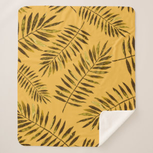 Farbnahtloses Farbmuster mit farbenfrohen abstrakt Sherpadecke