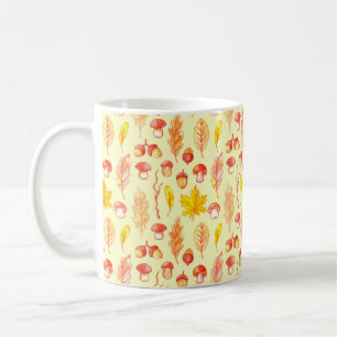 Farbnahtloses Muster abgeschiedener Illustrationen Kaffeetasse