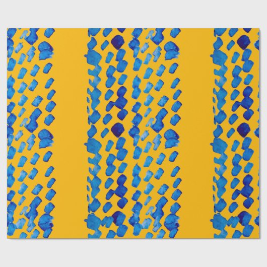 Farbnahtloses Muster mit abstrakten Flecken und Geschenkpapier (Flach)