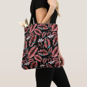Farbnahtloses Muster mit Hintergrund der Blume Tasche (Von Nahem)