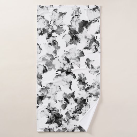 Farbnahtloses Muster mit Vintagem Muster - Badehandtuch (Badehandtuch)