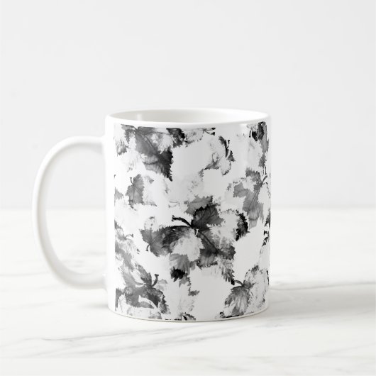 Farbnahtloses Muster mit Vintagem Muster - Kaffeetasse (Links)